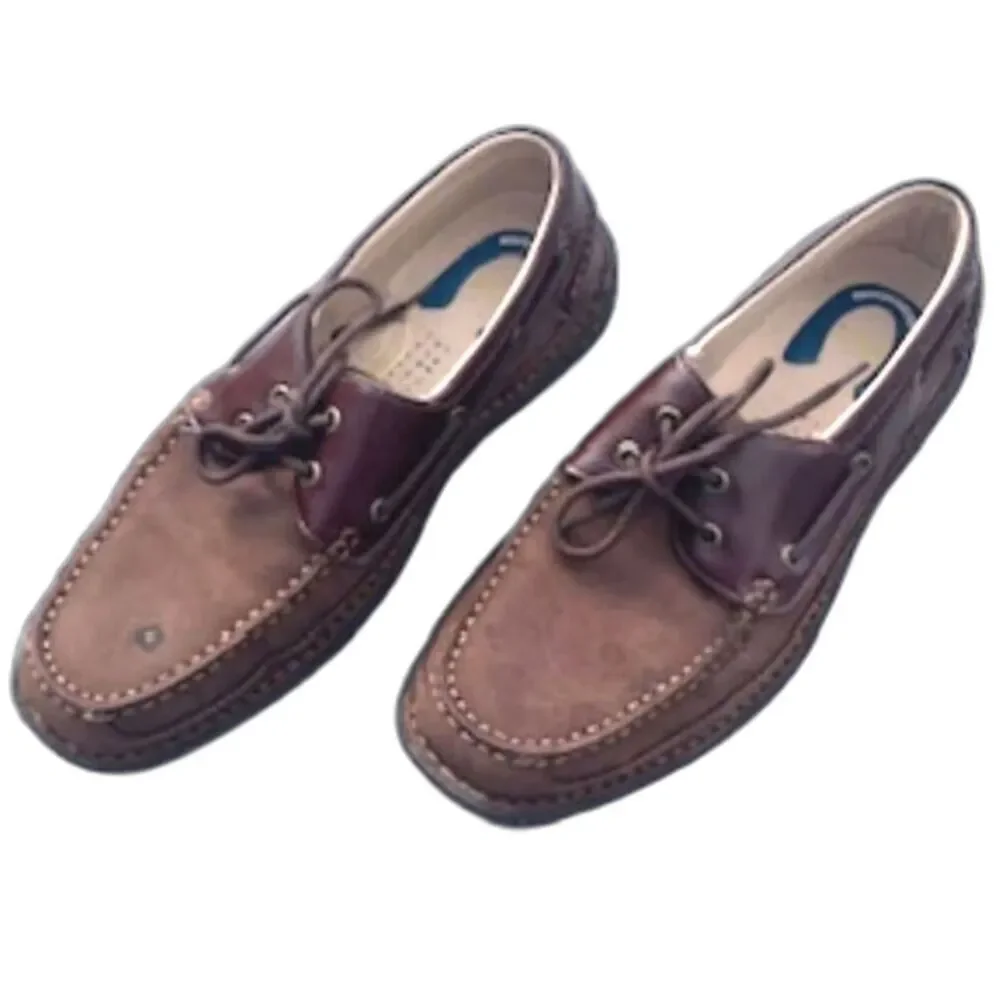 Size: 11M Comfort Gel Lace Up Loafers . Nunn Bush . New in Box